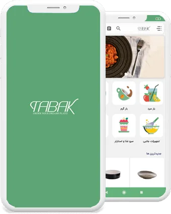 طراحی اپلیشکن اختصصای فروشگاه تاباک